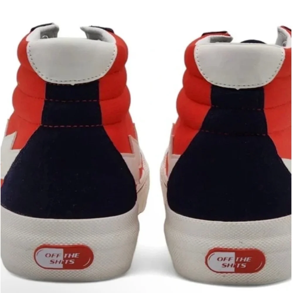 Revenge x Storm Sneakers, Red & Navy, Size 10